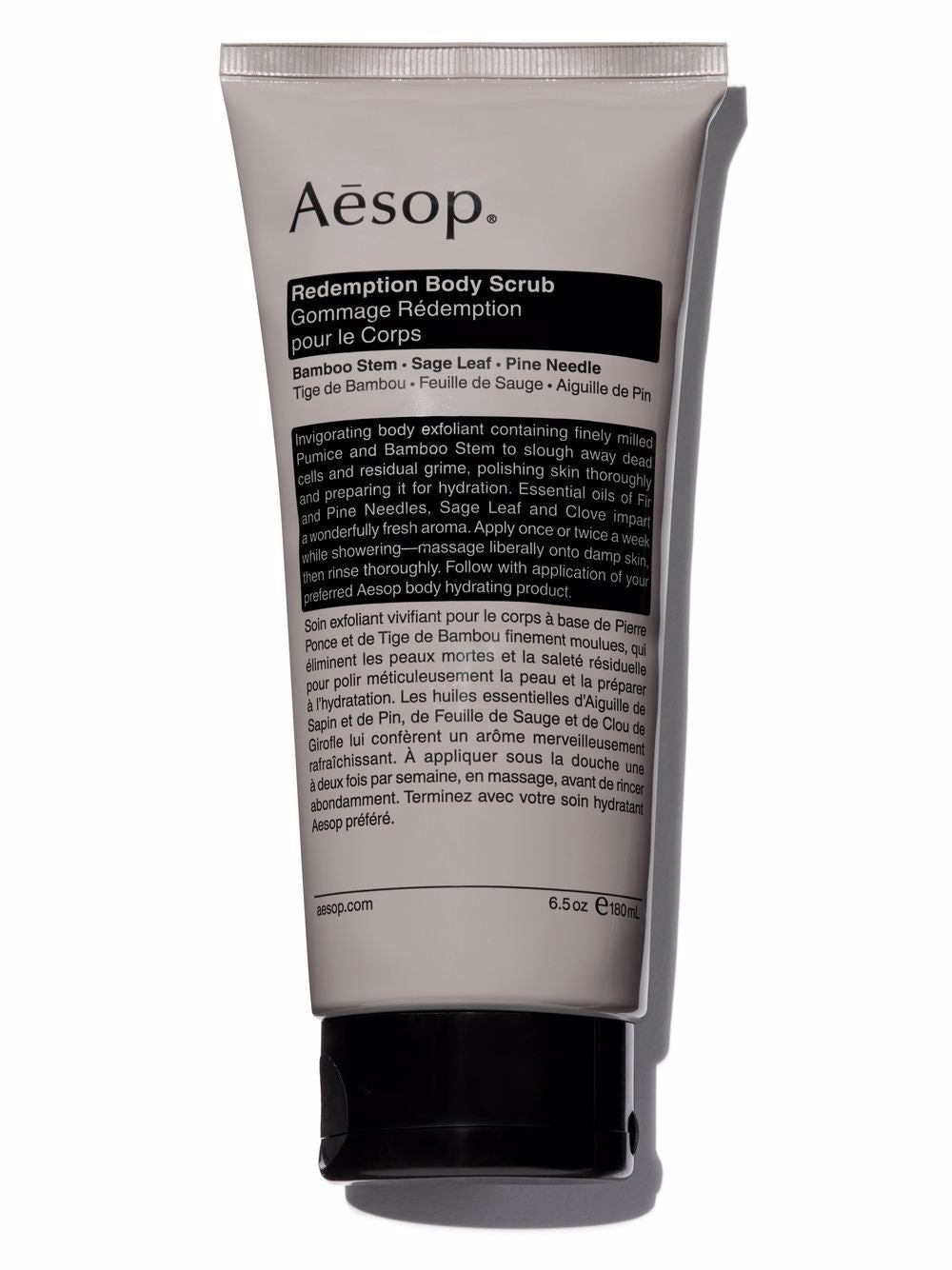 AESOP Redemption Body Scrub 180ml — Luxury Body Care