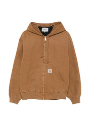 Carhartt Wip Main Silk & Nylon Cotton Hooded Jacket
