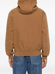 Carhartt Wip Main Silk & Nylon Cotton Hooded Jacket