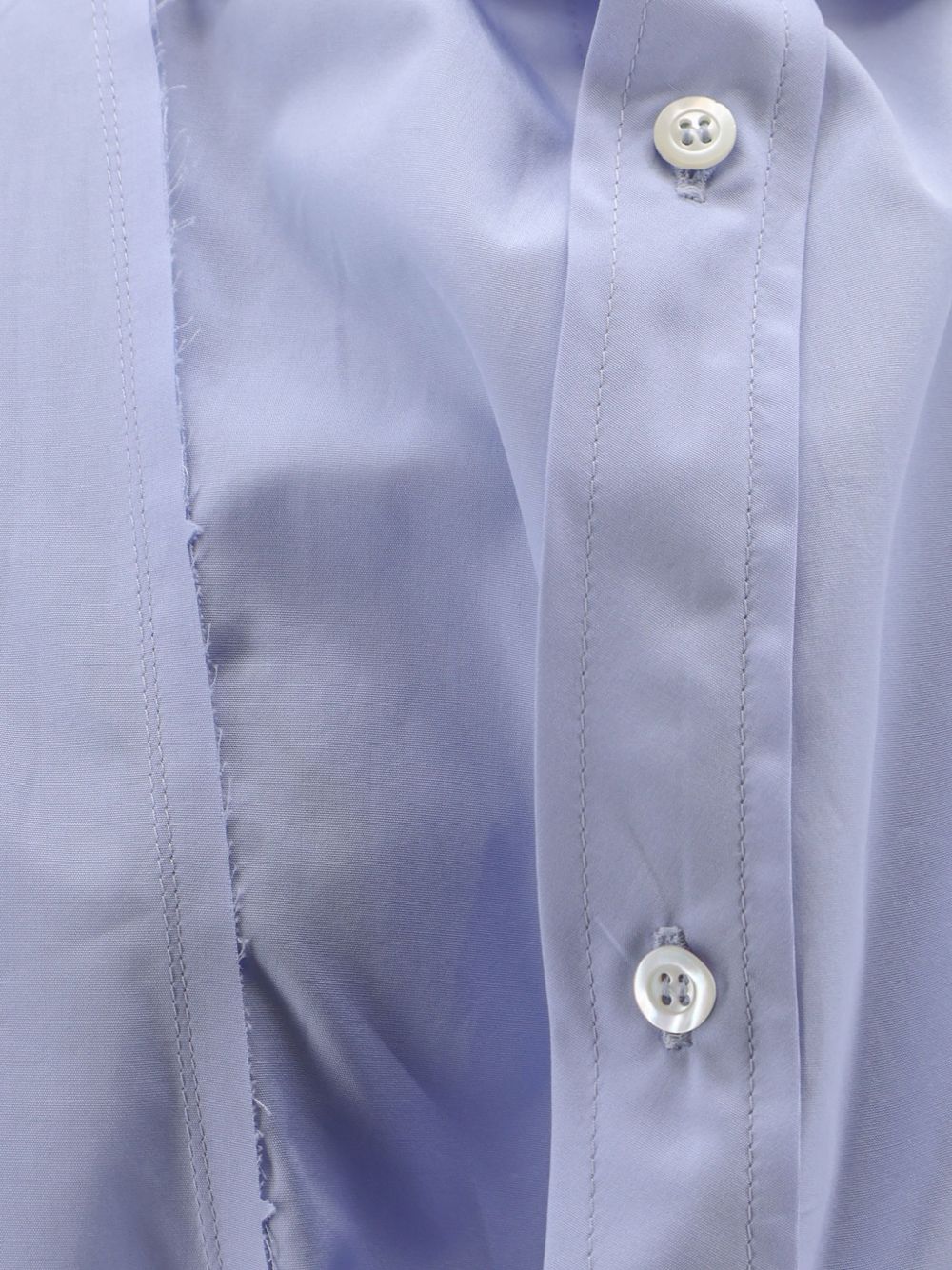 Maison Margiela Cotton Shirt — Light Blue Women’s Shirt