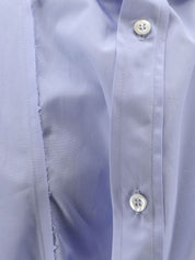 Maison Margiela Cotton Shirt — Light Blue Women’s Shirt