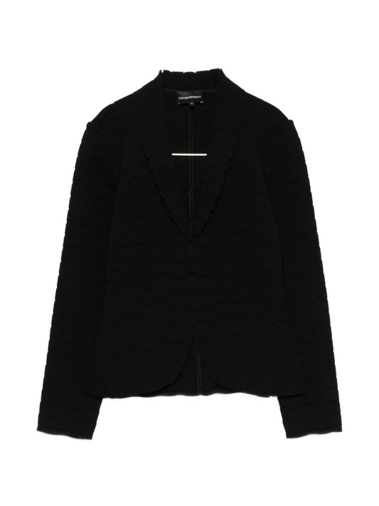 Emporio Armani Jackets – Black Blazer Jacket, Women's