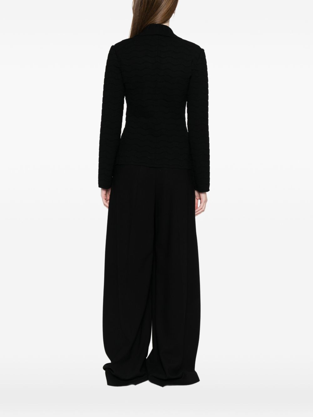 Emporio Armani Jackets – Black Blazer Jacket, Women's