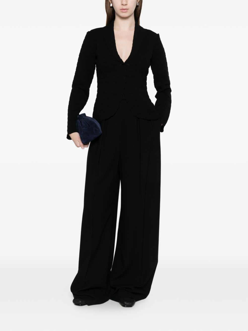 Emporio Armani Jackets – Black Blazer Jacket, Women's
