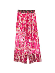Pierre Louis Mascia Printed Silk Trousers — New In