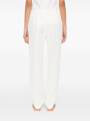 Fabiana Filippi Line Blend Trousers — White, €420