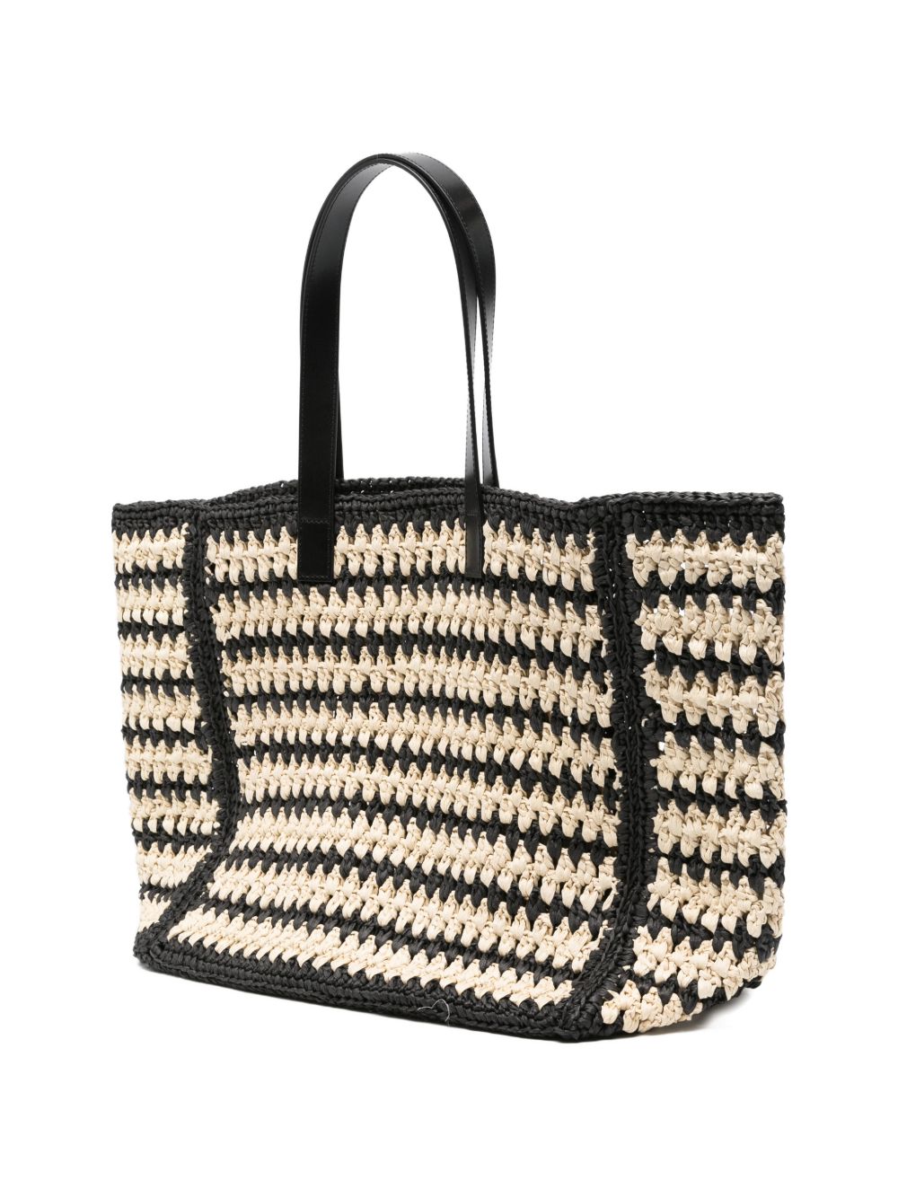 Closed Straw Shopper Tote Bag — New In Spring 2026