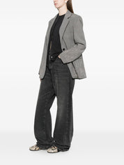 Golden Goose Jackets — Grey Wool Single‑Breasted