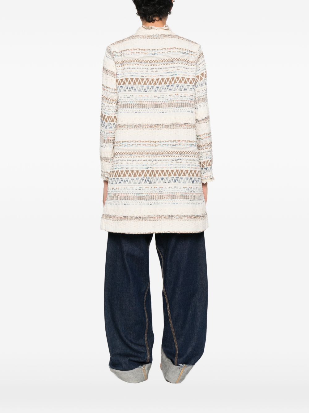 Bye Cotton blend caban coat
