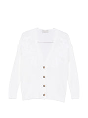 Ermanno Firenze V-neck Cotton blend v-necked cardigan