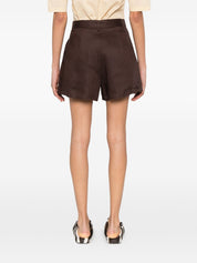 Ermanno Firenze Linen blend shorts