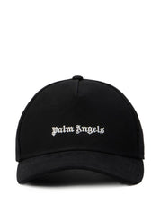 Palm Angels Logo Baseball Cap — Black | Palm Angels