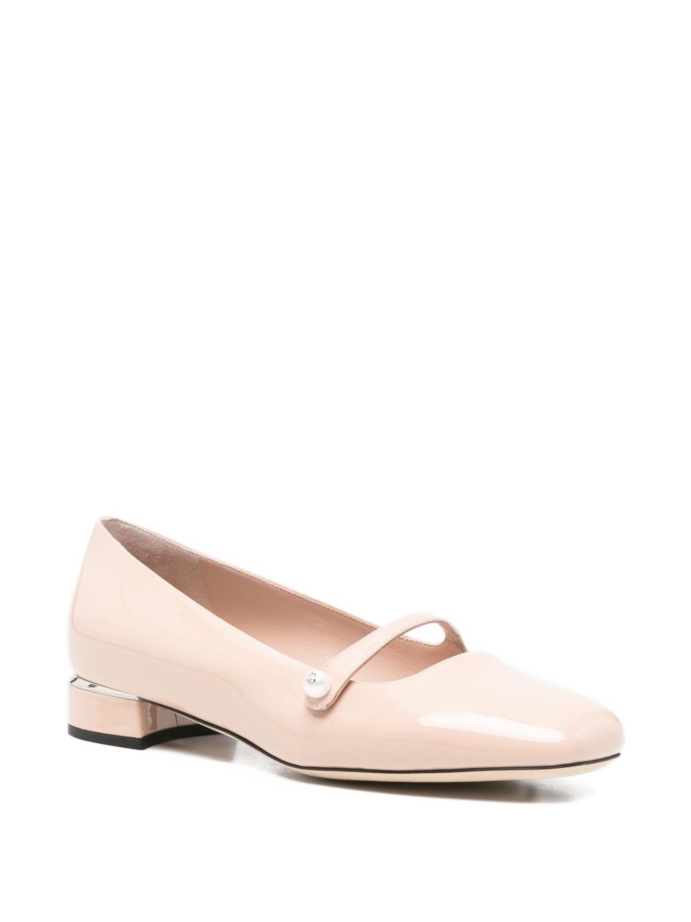 Jimmy Choo Flat Shoes — Elisa Patent Ballet Flats