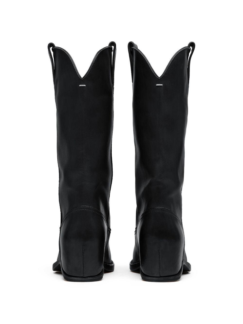 Maison Margiela Boots – Leather Western Heel-less Boots