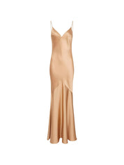 Elisabetta Franchi Long Dress — Peach Pink Gown
