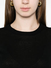 Ct Plage Sweaters — Cotton-Silk Crewneck Tops