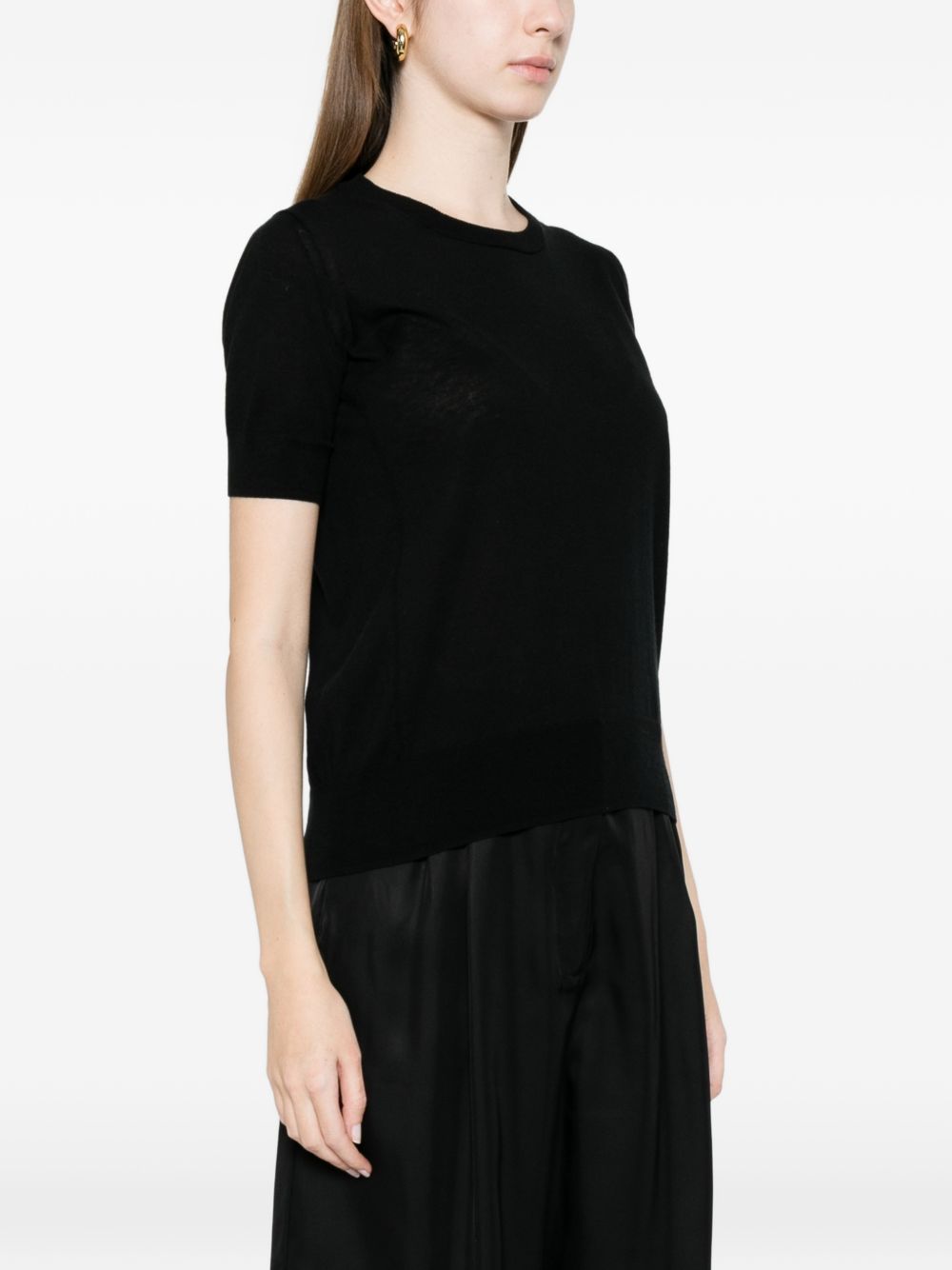 Ct Plage Sweaters — Cotton-Silk Crewneck Tops