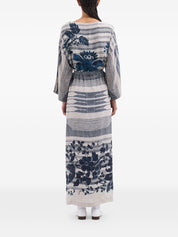 Pierre Louis Mascia Printed silk dress