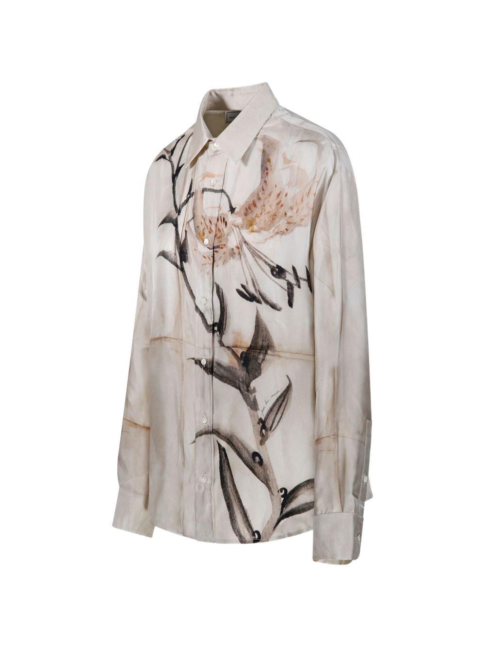 Pierre Louis Mascia Printed silk shirt