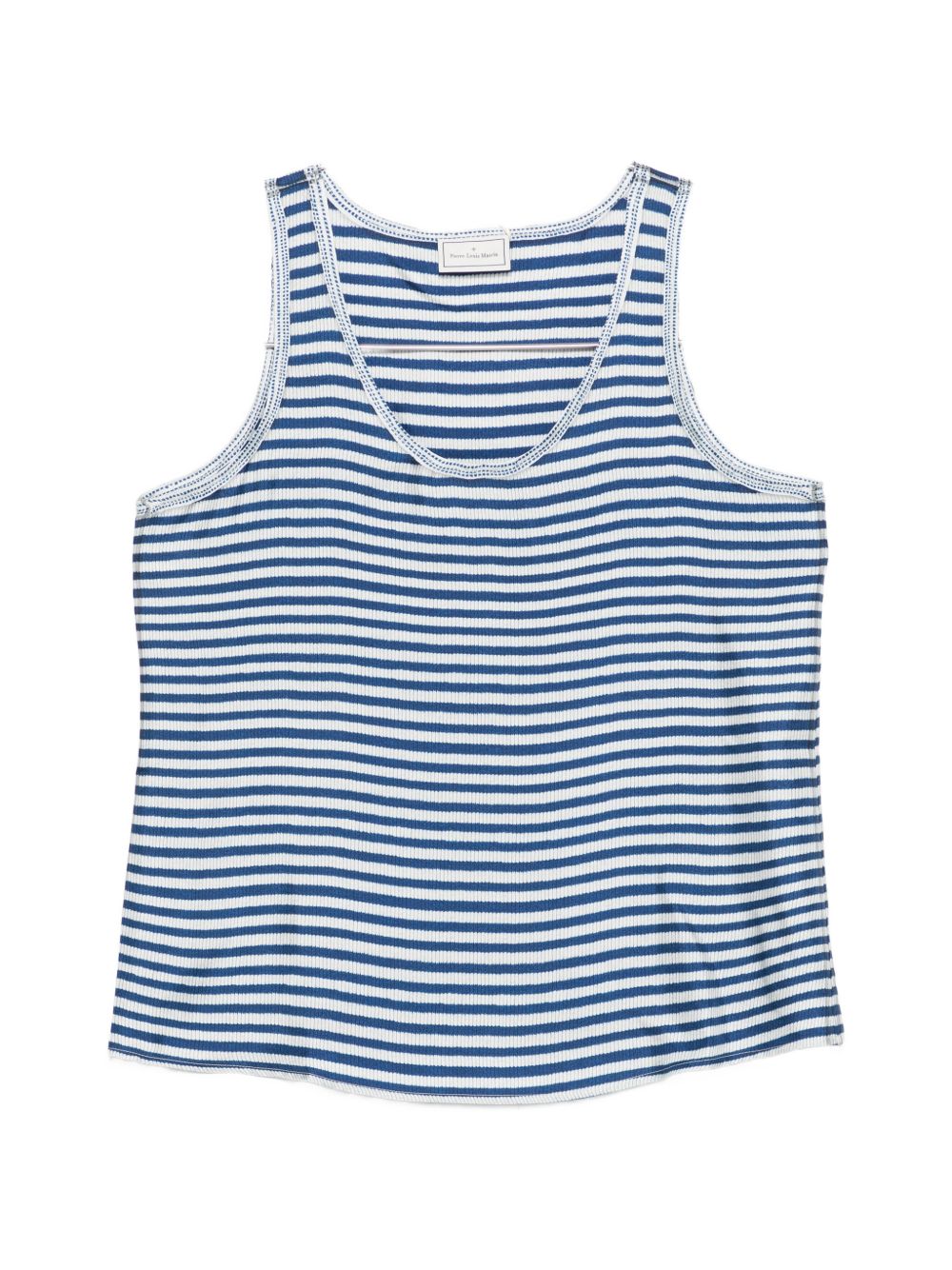 Pierre Louis Mascia Striped Silk Top for Women