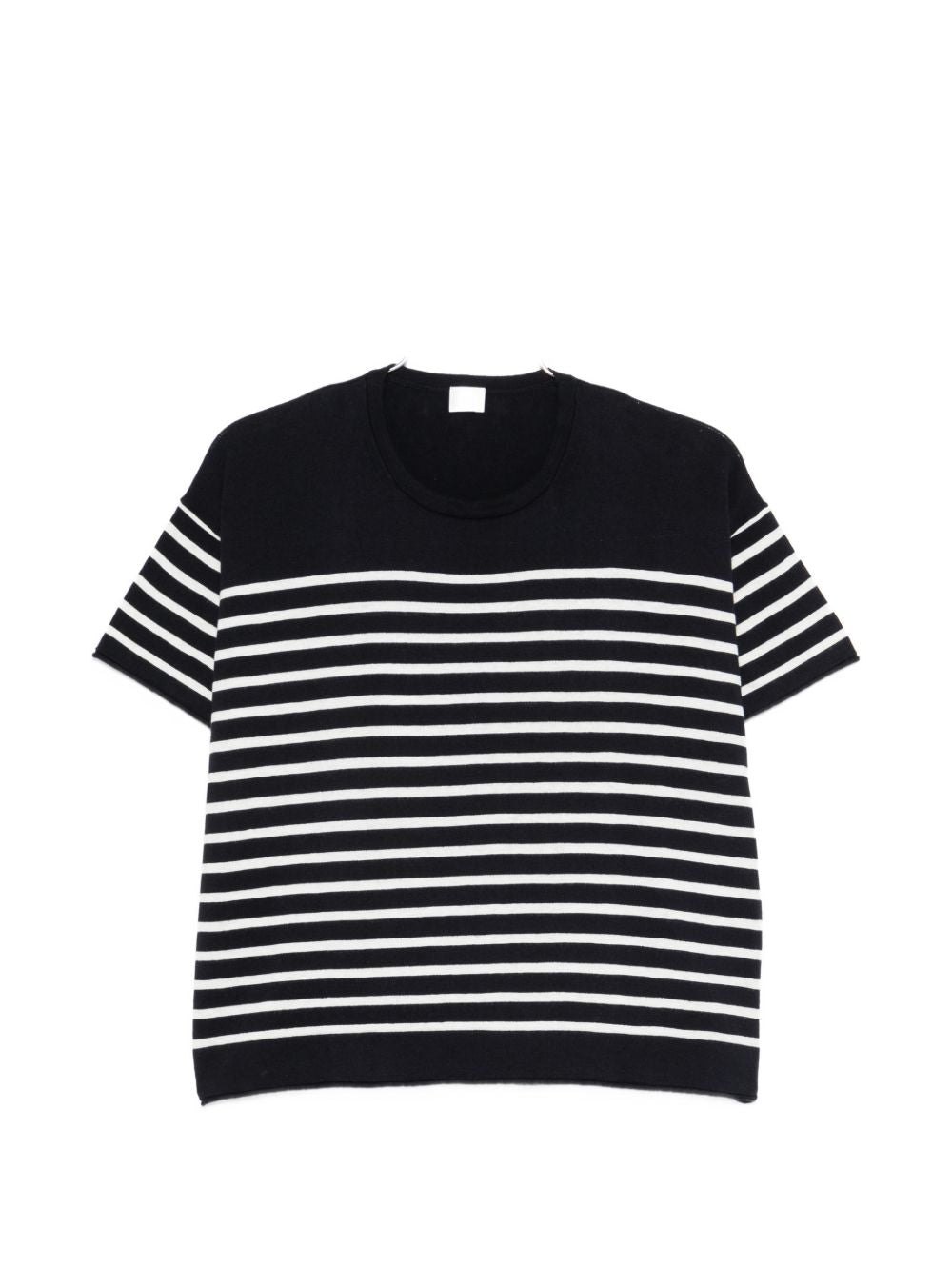 Ct Plage Striped Cotton Sweater — Blue Topwear