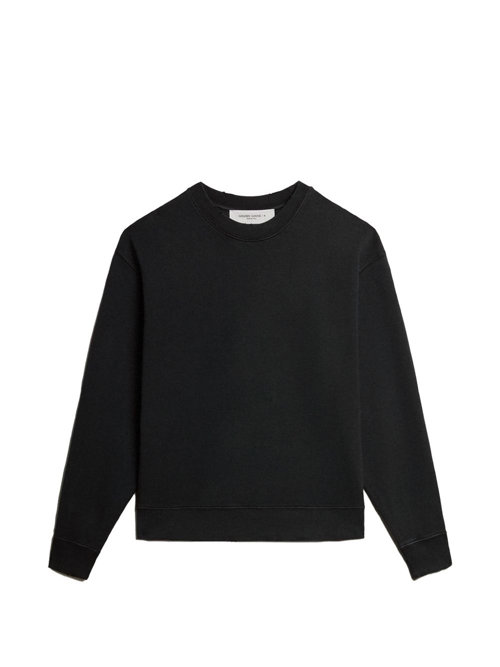 Golden Goose Sweaters — Men's Black Crewneck Tops