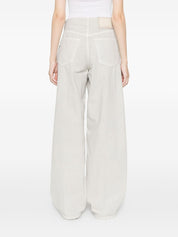 Haikure Bethany Wide‑Leg Denim Jeans — Grey Maternity