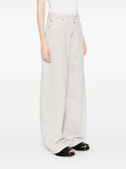 Haikure Bethany Wide‑Leg Denim Jeans — Grey Maternity