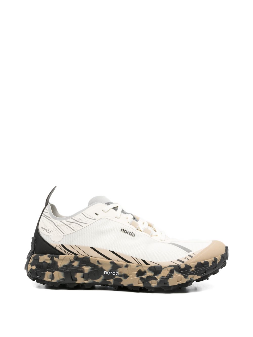 Norda NORDA Sneakers for Men — Beige Lace-Up (New)