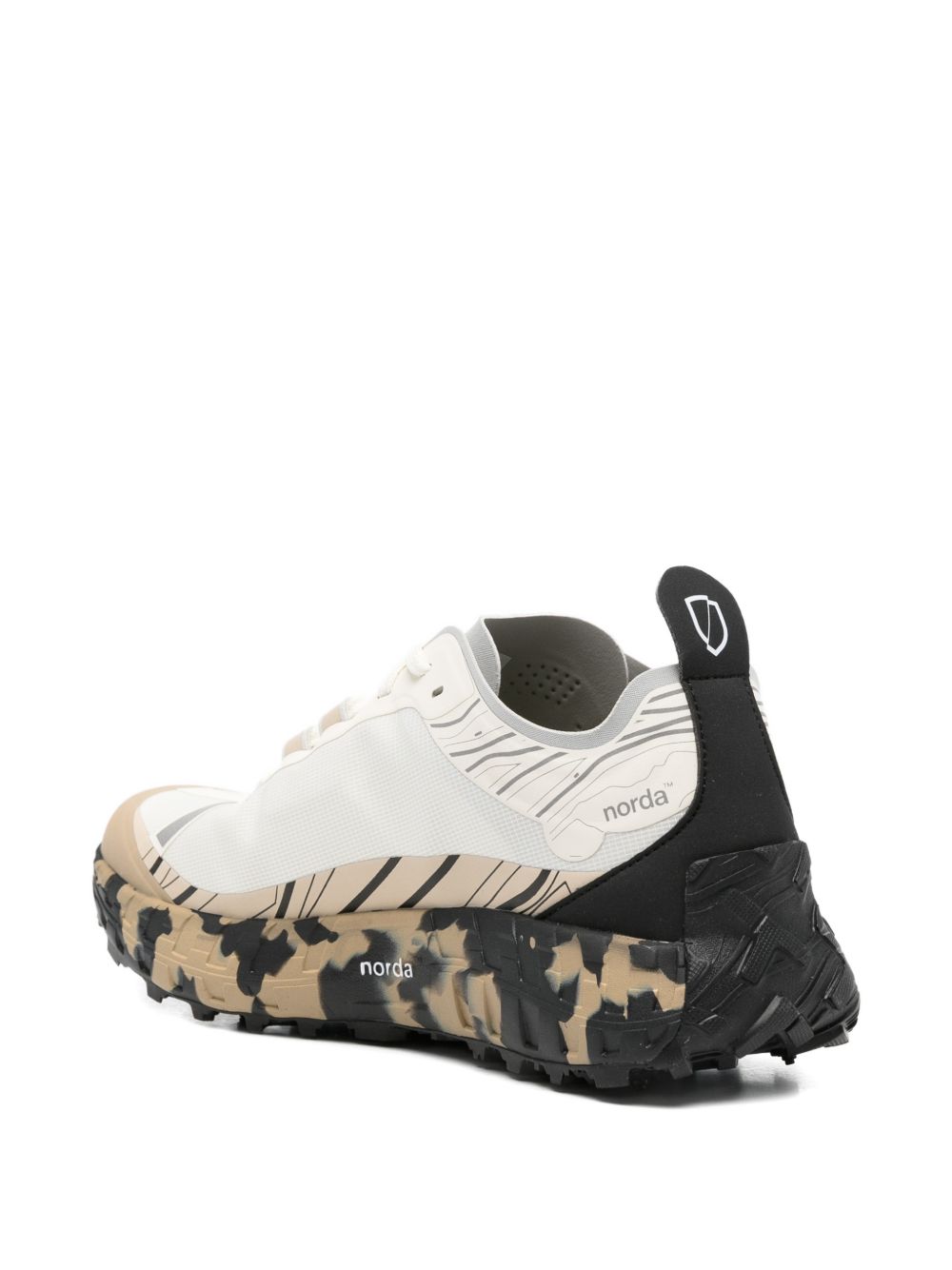 Norda NORDA Sneakers for Men — Beige Lace-Up (New)