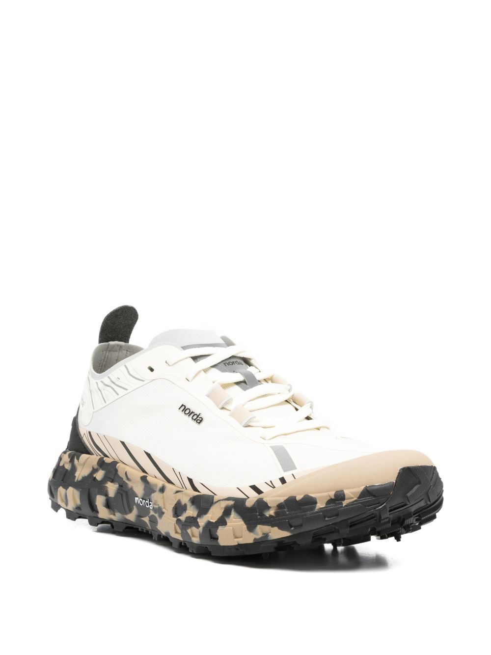 Norda NORDA Sneakers for Men — Beige Lace-Up (New)