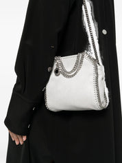 Stella McCartney Falabella Tiny Crossbody Bag — Grey Shoulder