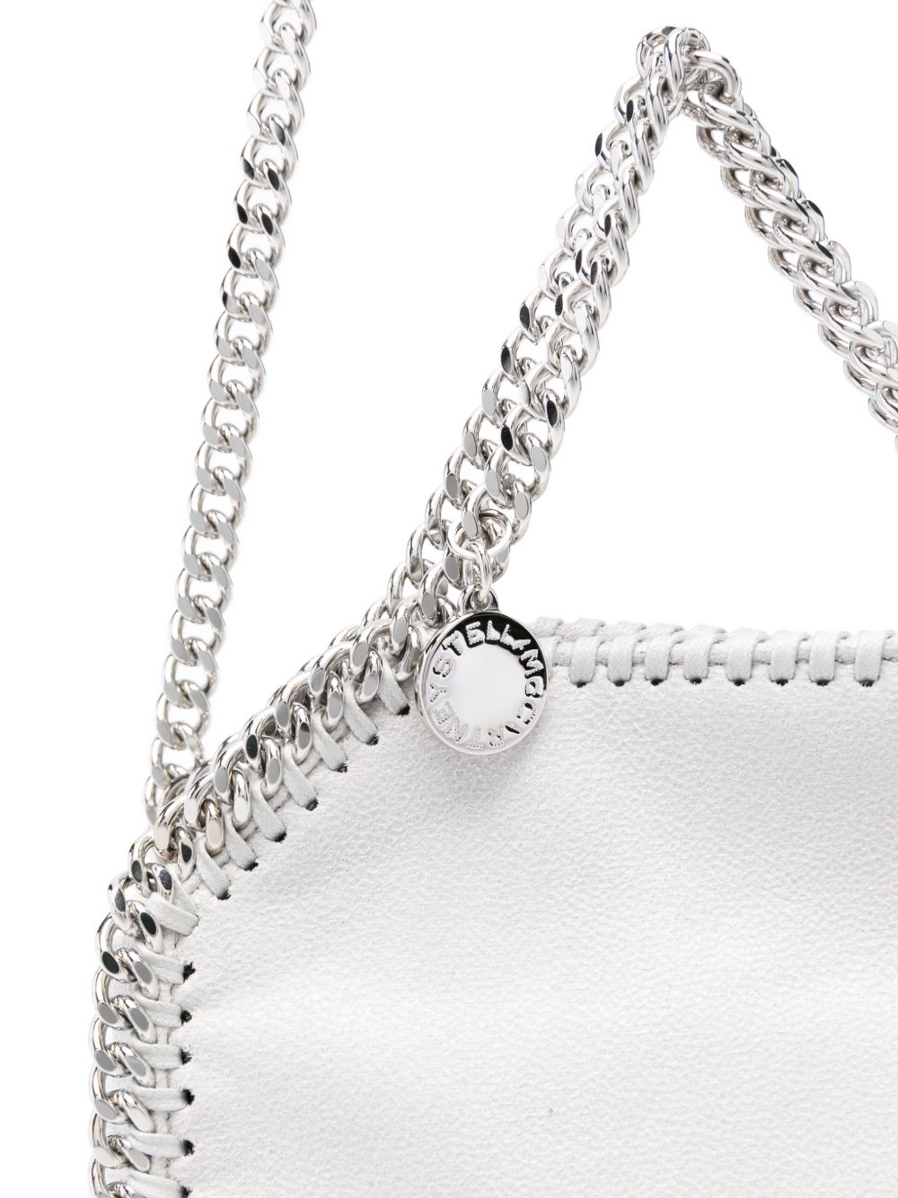 Stella McCartney Falabella Tiny Crossbody Bag — Grey Shoulder