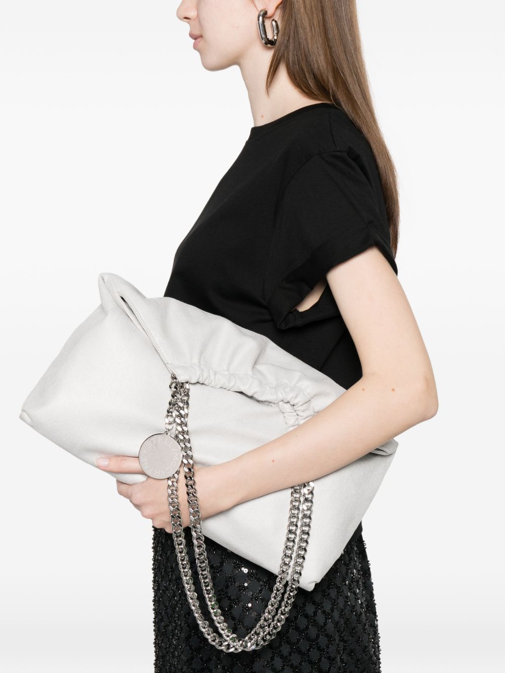 Stella McCartney Falabella Drawstring Medium Tote
