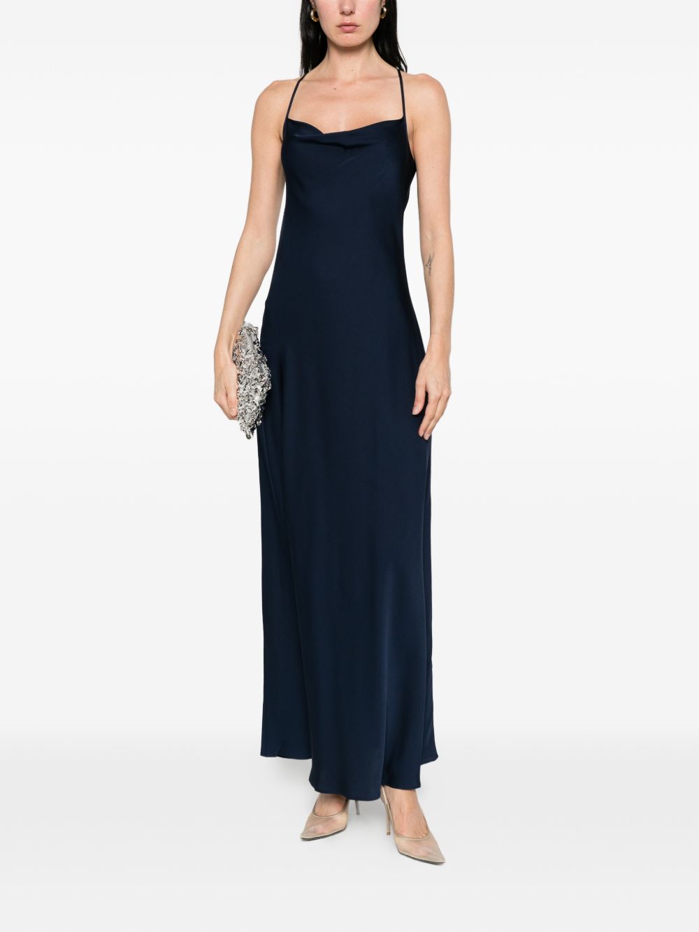 Silk95Five Silk Long Dress — St. Germaine Slip Gown
