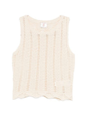 Bye Knitted cotton top