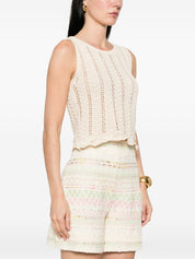 Bye Knitted cotton top
