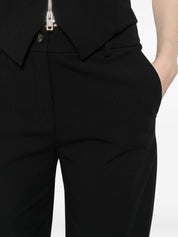 Via Masini 80 Cotton wide-leg trousers