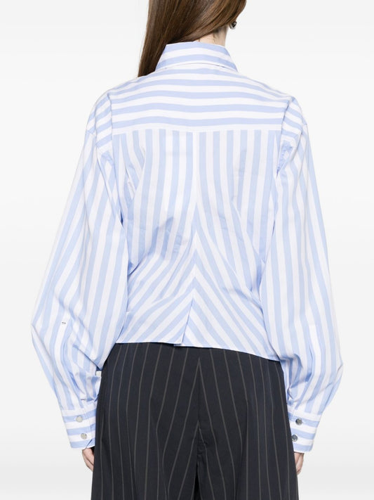 Sportmax Striped Cotton Shirt for Women - New In