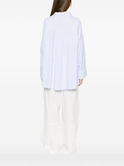 White Sand Striped cotton shirt