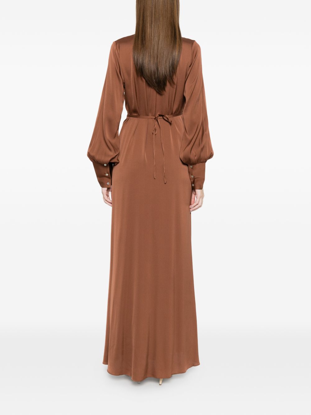 Silk95Five Silk Maxi Dress — A-line Palm Beach Dress