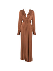 Silk95Five Silk Maxi Dress — A-line Palm Beach Dress