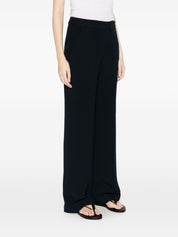 Via Masini 80 Trousers — Blue Cady Women's Pants