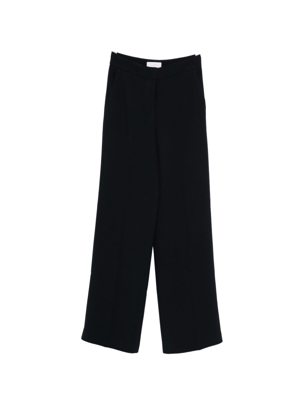 Via Masini 80 Trousers — Blue Cady Women's Pants