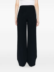 Via Masini 80 Trousers — Blue Cady Women's Pants