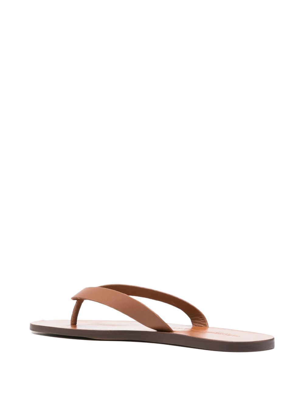 Manebí Sandals — Leather Thong Flats for Women