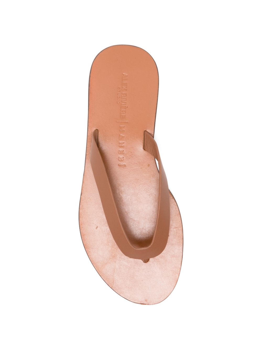 Manebí Sandals — Leather Thong Flats for Women