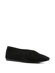 Manebí Flat Shoes — Suede Pointed-Toe Ballets