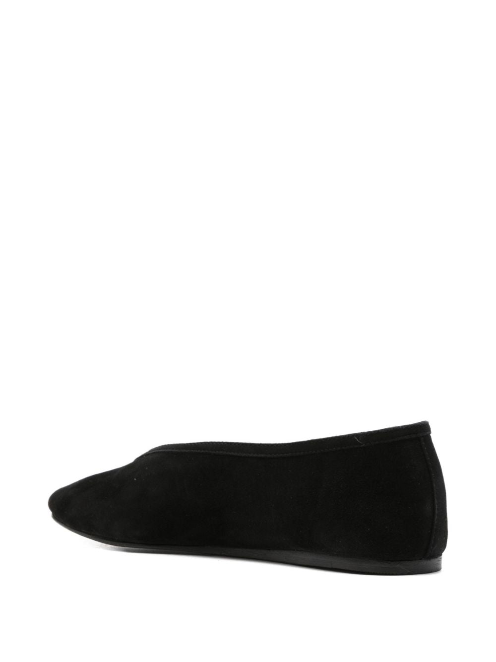 Manebí Flat Shoes — Suede Pointed-Toe Ballets