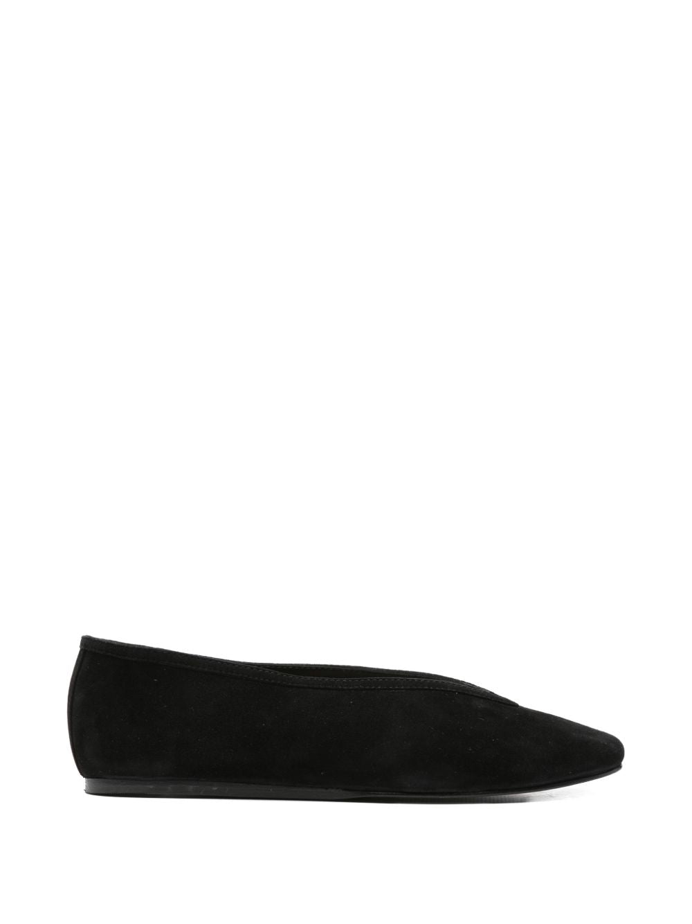 Manebí Flat Shoes — Suede Pointed-Toe Ballets